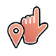Location Select LEFTIE.cur 200% version