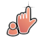 Person Select LEFTIE.cur HD version