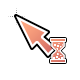 Working in Background 2.cur 200% version