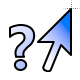 Blue Help Select Left.cur 200% version