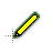 handwriting big yellow.cur Preview