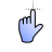 Blue Link Select Left.cur Preview