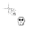 Skull + Hand Cursor.cur Preview