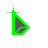 Green Black Diagonal Left.cur Preview