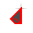 Red Black Sci-fi Left-Handed.cur Preview