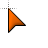 A Orange  Mouse Pointer.cur Preview