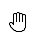 Tailless Smooth Open Hand.cur Preview