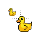 Rubber Duck Working in Background.ani Preview