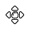 Linux-esque Move (Fist, Old).cur Preview