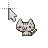 Grey cat normal.cur Preview