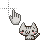 Grey cat link.cur Preview