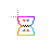 Rainbow Hourglass Sand v1.ani Preview