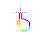 Rainbow Little hand.ani Preview