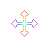 Rainbow xArrow v1.ani Preview