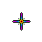 Rainbow Selected Black Outline.ani Preview