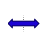 Ultramarine Horizontal Resize.cur Preview
