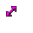 Magenta Diagonal 2 (Animated).ani Preview