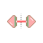 Strawberry Mocha Horizontal Resize.cur Preview