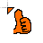 Orange thumbs up.cur Preview