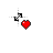 minecraft heart diagonal resize 1.cur Preview