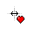 minecraft heart horizontal resize.cur Preview