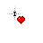 minecraft heart text select.cur Preview