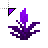 Radioactive Purple Torchflower Minecraft.cur Preview