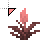 Radioactive Pale Pink Torchflower Minecraft.cur Preview