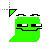 The Green Grimace-.cur Preview