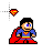 Superman 8-bit.cur Preview