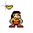 Wonder Woman 8-bit.cur Preview