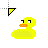 Yellow Ducky.cur Preview