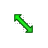 Diagonal1-Green.cur Preview