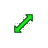 Diagonal2-Green.cur Preview