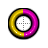 busy-violet-and-yellow.ani Preview