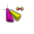 violet-yellow-cursor-resiz-horiz.cur Preview