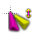 violet-yellow-cursor-resiz-vertic.cur Preview