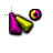 violet-yellow-cursor-working.ani Preview