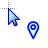 Blue-16.cur Preview