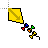 Yellow-Kite-Diagonal_Resize_1.cur Preview
