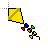 Yellow-Kite-Diagonal_Resize_2.cur Preview