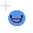 wide happy blue.cur Preview