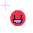 wide smile red.cur Preview