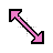 kirby cursor diagonal resize 1.cur Preview