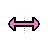 kirby cursor horizontal resize.cur Preview