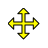 yellow-7.cur Preview