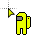 AmongUs-Yellow.cur Preview