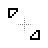 boxy diagonal resize 1.cur Preview