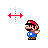 Tiny Mario Horizontal2-red2026.ani Preview