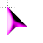 3D pink cursor pointer.cur Preview